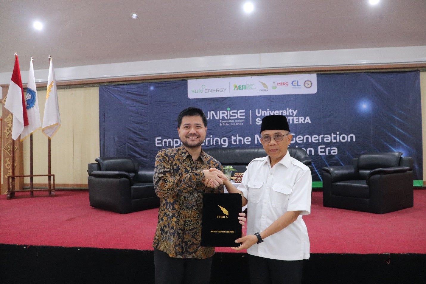 Institut Teknologi Sumatera (ITERA) dan PT SUN Energy sukses menggelar acara SUNRISE (Renewable Insight & Solar Expertise): Empowering the Next Generation in the Energy Transition Era