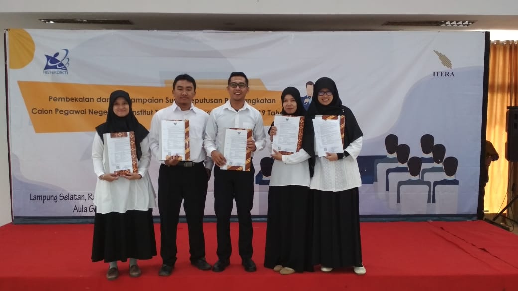 Selamat yaa Pembagian SK CPNS Dosen Teknik Elektro ITERA 2019